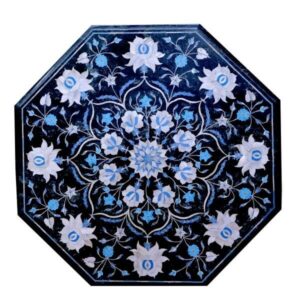 Details about   12" Green Marble Table Top Coffee Center Room Fancy Inlay Mosaic Lapis D114 