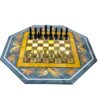 Marble inlay chess board